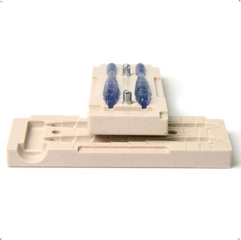 Soft Plastiс Lure Mold Making Injection Fishing Molds Googan Drag n Drop Worms Two Cavity in Saudi Arabia
