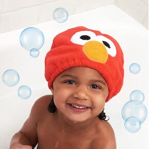 قبعة ومناشف تجفيف الشعر للأطفال من سيسامي ستريت in Kuwait