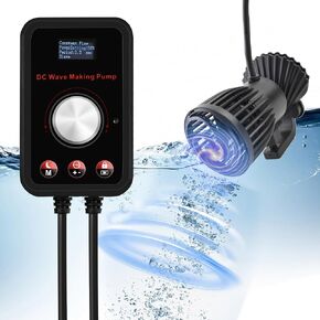 CONQUERALL 520-2600GPH 15W Wave Maker 24V DC متعدد الزوايا اتجاه موجة جيبية تقنية تدفق كبيرة لخزان الأسماك وحوض السمك في المياه العذبة والمياه المالحة in Kuwait