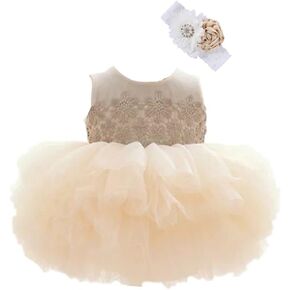 Bow Dream Baby Girls Party Dress Rainbow Tulle 3D Embroidery Beading Princess Wedding Dresses