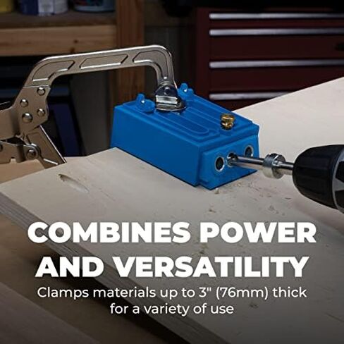 Kreg KHC3 Kreg Wood Project Clamp with Automaxx, 3 Inch in Kuwait