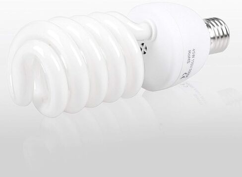 SLOW DOLPHIN Photo CFL Full Spectrum Light Bulb, 45W 5500K CFL Daylight Photography Photo Video Studio Lighting (3PCS) in Kuwait