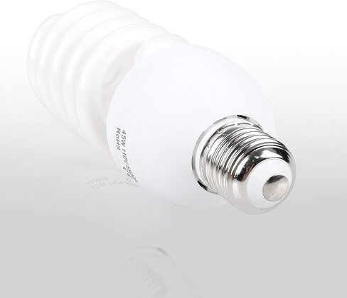 SLOW DOLPHIN Photo CFL Full Spectrum Light Bulb, 45W 5500K CFL Daylight Photography Photo Video Studio Lighting (3PCS) in Kuwait