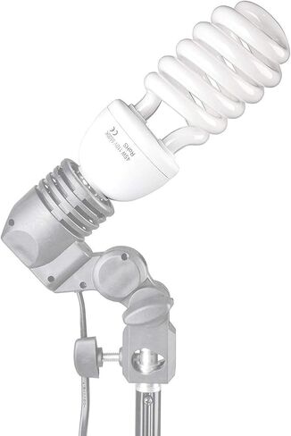 SLOW DOLPHIN Photo CFL Full Spectrum Light Bulb, 45W 5500K CFL Daylight Photography Photo Video Studio Lighting (3PCS) in Kuwait