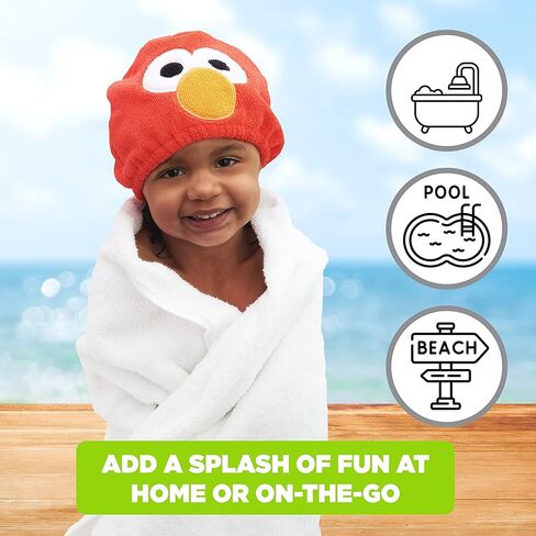 قبعة ومناشف تجفيف الشعر للأطفال من سيسامي ستريت in Kuwait