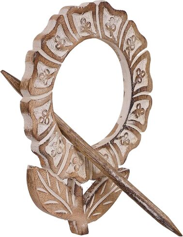 S.B.ARTS مجموعة من 2 رباط للستائر الخشبية على شكل بومة ستائر ريفية عتيقة حامل ديكور للنافذة التقليدية in Kuwait