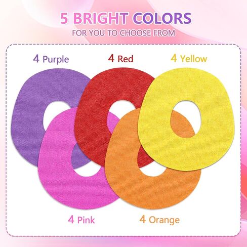 G7 Adhesive Patches Waterproof 20 Pack Overpatch for G7 Flexible Pre-Cut Tape Hypoallergenic & Latex-Free G7 Overlay Patch for 10 Days Long Stay CGM Tape, Beige in Saudi Arabia