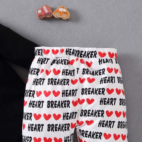 3Pcs Newborn Baby Boy Valentine's Day Outfit, Bowtie Romper Long Pants Hat Gentleman Clothes Set in Saudi Arabia