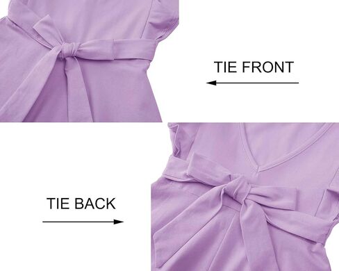 Dutebare Toddler Girl Sleeveless Dress Ruffle Trim Backless Belted Swing A-line Kids Casual Sundress in Saudi Arabia