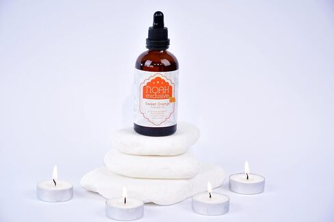 Noah Exclusive Essential Oil for Diffusers, Fragrance, Aromatherapy- 100% Pure & Natural - Premium Therapeutic Grade - Premium Glass Dropper - Net 4 fl. Oz (Sweet Orange) in Saudi Arabia