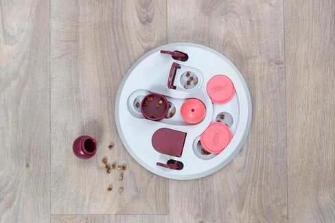 TRIXIE Cat Activity Hide N' Slide Strategy Game, Cat Treat Dispenser, Interactive Play in Saudi Arabia