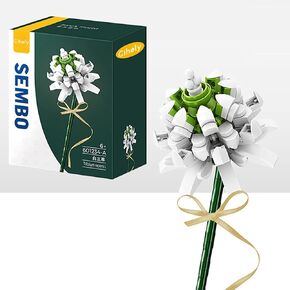 مجموعة مكعبات بناء باقة زهور Cihely Daisy 601244، مشروع بناء الزهور الاصطناعية للتخلص من التوتر وتركيز العقل، لهدايا عيد الميلاد للبالغين/المراهقين (100+ قطعة) in Saudi Arabia