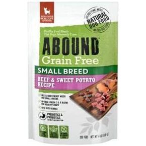 طعام جاف للكلاب من السلالات الصغيرة خالٍ من الحبوب الطبيعية للكلاب في جميع مراحل الحياة، لحم البقر والبطاطا الحلوة، 4 رطل in Kuwait