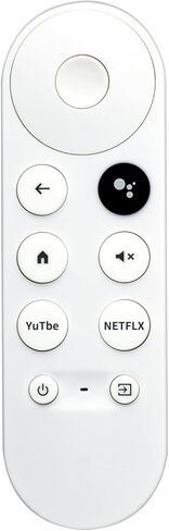 Replacement Voice Remote Control for Google Chromecast 4K Snow Snow Streaming Media Player (Remote Control Only) G9N9N GA01409-US GA01919-US GA01920-US GA01923-US (Remote Control Only) in Saudi Arabia