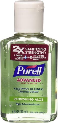 Purell Hand Sanitizer with Aloe, 2 Fl Oz (Pack of 6) in Saudi Arabia