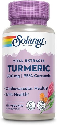 Solaray Guaranteed Potency Turmeric Root Extract 300 mg VCapsules, 120 Count in Saudi Arabia