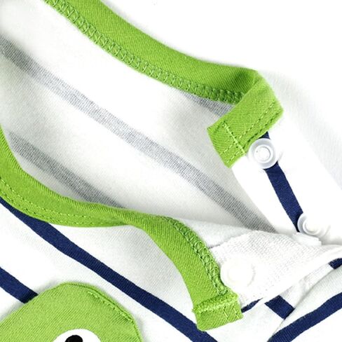 بدلة قفز على شكل حيوان لطيف للأطفال حديثي الولادة ثلاثية الأبعاد على شكل ضفدع للأطفال الصغار بأكمام طويلة in Kuwait