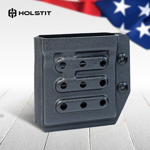 HOLSTIT Mag Carrier for Guns - Handmade in North Carolina - KYDEX Mag Holster for AR OWB Mag Pouch with TEK-LOK Clip - Single Mag Holder - Gun Accessories for Men & Women in Saudi Arabia
