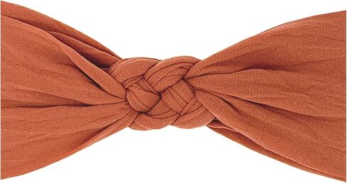 ربطات شعر للأطفال حديثي الولادة وحتى الأطفال الصغار - ثلاث عصابات رأس من أميغا إكسسوارات شعر للفتيات الصغيرات، مقاس واحد (3 عبوات - 3 عبوات - بنفسجي، كوارتز وردي، فطر الشوفان) in Kuwait