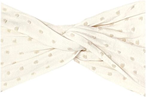 ربطات شعر للأطفال حديثي الولادة وحتى الأطفال الصغار - ثلاث عصابات رأس من أميغا إكسسوارات شعر للفتيات الصغيرات، مقاس واحد (3 عبوات - 3 عبوات - بنفسجي، كوارتز وردي، فطر الشوفان) in Kuwait