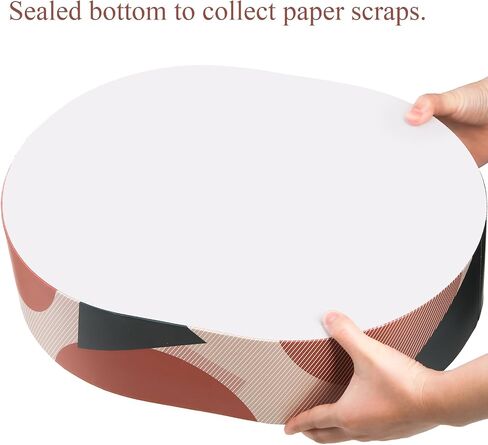 YOUEON Cat Scratching Board 17" L x 13" W, Oval Corrugated Cardboard Cat Scratcher, Scratching Pad Lounge Bed for Indoor Cats & Furniture Protection, Recycle Scratcher for Kitten, Small, Medium Cats in Saudi Arabia