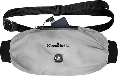 ActionHeat 5V Battery Heated Hand Warmer Muff – Built-in Heating Panel, Adjustable Strap, 3 Heat Settings in Saudi Arabia