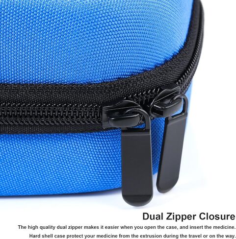 Hard Shell Diabetes Bag Insulin Cooler Case Cool Storage with Temperature Display for Temperature-Sensitive Medical Supplies (Black) in Saudi Arabia