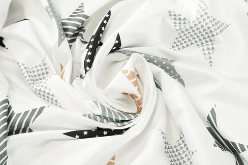 Stretchy Bassinet Sheets 33" x 20" for Baby Girl and Boy, Compatible with Mika Micky, Baby Delight, Dream On Me, AMKE, ANGELBLISS, Maxi-COSI Baby Bedside Bassinet Mattress, 2 Pack, Stripes and Dots in Kuwait