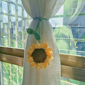 Handmade Curtain tiebacks (Mushroom)