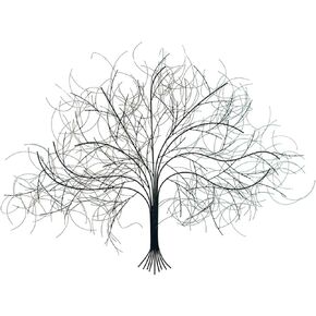 لافتات ديكور حائط شجرة سوداء - معدن يدوي الصنع in Kuwait