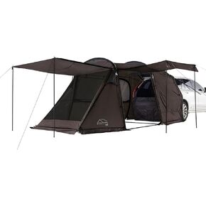 خيمة IDOOGEN SUV، خيمة تخييم متعددة الاستخدامات، قابلة للتوسيع الثلاثي، مقاومة للماء، تناسب أنواع المركبات المختلفة، مثالية للتخييم العائلي والتجمعات الخارجية، بني in Kuwait
