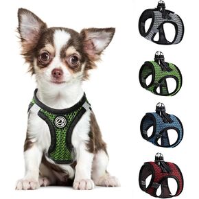 Step in Dog Harness Comfort Mesh Dog Vesr Harness Extra Small Pet Harness for Chihuahua Soft Padded Harness Lightweight Puppy Harness for Cat Doggie Outdoor Walking (Blue1, XX-Small) in Kuwait