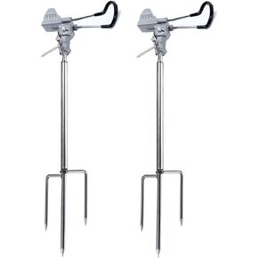 حامل صنارة الصيد من دابسي، دعامات عمود صنارة الصيد الارضية، قابل للتعديل 360 درجة وقابل للفصل وسهل الحمل، معدات صيد قابلة للطي للصيد على الشاطئ والأنهار والبرك والبحيرات in Kuwait