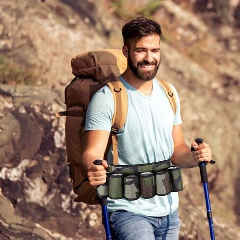 حزام حامل للزجاجات قابل للتعديل من شركة تشيلدهود، يحمل 6 شرابات، كبير لمبادلة هدايا in Kuwait