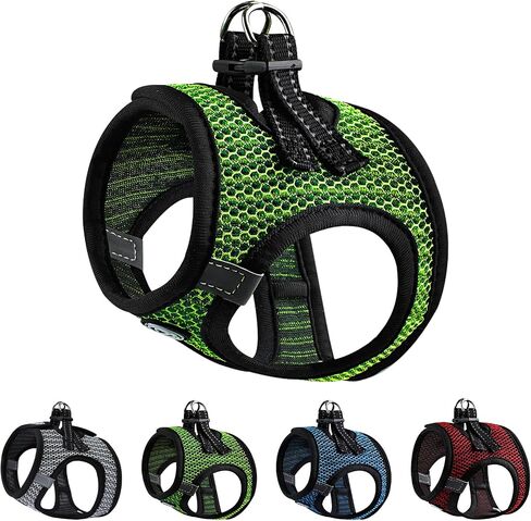 Step in Dog Harness Comfort Mesh Dog Vesr Harness Extra Small Pet Harness for Chihuahua Soft Padded Harness Lightweight Puppy Harness for Cat Doggie Outdoor Walking (Blue1, XX-Small) in Kuwait