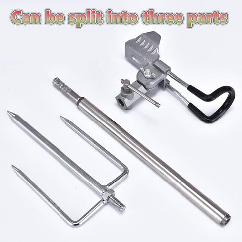 حامل صنارة الصيد من دابسي، دعامات عمود صنارة الصيد الارضية، قابل للتعديل 360 درجة وقابل للفصل وسهل الحمل، معدات صيد قابلة للطي للصيد على الشاطئ والأنهار والبرك والبحيرات in Kuwait