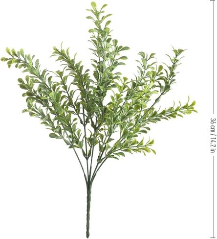 اختيار خشب البقس الاصطناعي من homEdge، 6 حزم 14.5 بوصة في الهواء الطلق مقاومة للأشعة فوق البنفسجية للديكور in Kuwait