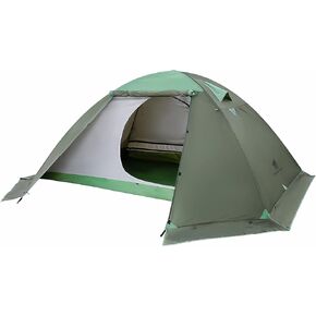 جيرتوب خيمة تتسع لـ6 اشخاص للتخييم مقاومة للماء في 4 مواسم تتسع لـ6 اشخاص، خيمة عائلية مزدوجة الطبقات للتخييم في الهواء الطلق، والسفر بشنطة الظهر in Kuwait