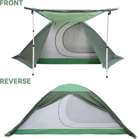 جيرتوب خيمة تتسع لـ6 اشخاص للتخييم مقاومة للماء في 4 مواسم تتسع لـ6 اشخاص، خيمة عائلية مزدوجة الطبقات للتخييم في الهواء الطلق، والسفر بشنطة الظهر in Kuwait