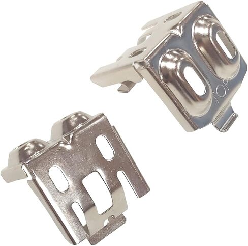 Blind Brackets, 6 Pcs Mini Blind Brackets for 1.5 inch Window Shades, Silver in Saudi Arabia