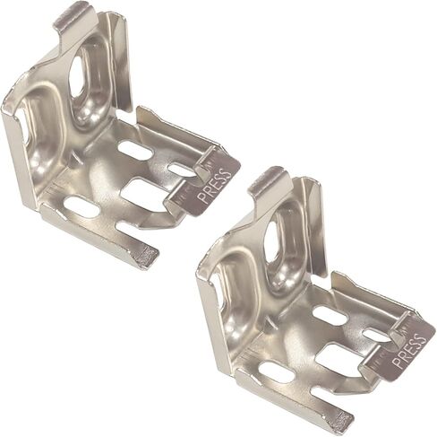 Blind Brackets, 6 Pcs Mini Blind Brackets for 1.5 inch Window Shades, Silver in Saudi Arabia