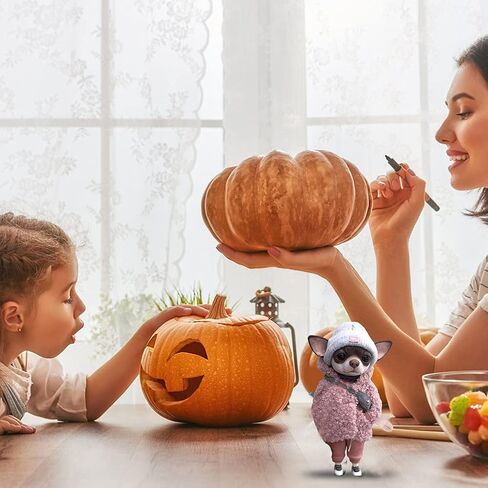 Shiker Standing Dog Doll Figurine Resin Statue Ornament Toy, Cute and Interesting French Bulldog Chihuahua Ornaments Emulation Sculpture, for Home Decoration in Kuwait