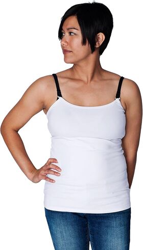 مجموعة ملابس الأمومة والرضاعة بدون حمالات من Undercover Mama، باللونين الأبيض والأسود، للرضاعة الطبيعية والحمل in Kuwait