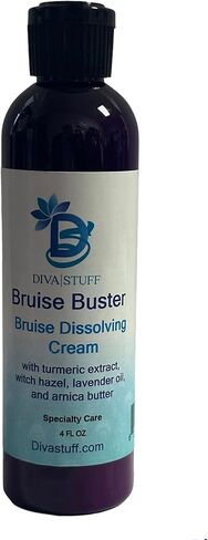 Diva Stuff Bruise Busting Cream With Turmeric,Witch Hazel, Lavender and Arnica, 4oz Bottle in Saudi Arabia