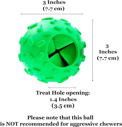 CoCoo Interactive Ferret, Cat, Rabbit Treat Ball, Engaging Toy Tires Out Hyper Pups, Gets Couch Canines Moving and Burning Calories in Kuwait
