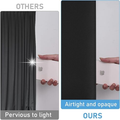 Fasnd Portable Blackout Shades (157" x 59") Travel Blackout Curtains, 100% Blackout Material Temporary Curtains Blackout Blinds for Baby Nursery, Bedroom, Touring car, Apartment or Travel Use in Saudi Arabia