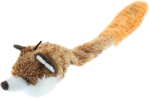 Multipet Bouncy Burrow Fox 20-Inch No Stuffing Dog Toy in Saudi Arabia