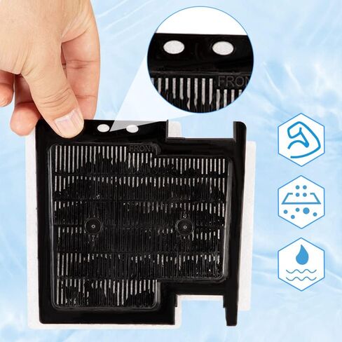 driamor Rite-Size A EZ-Change Replacement Filter Cartridges for MarineLand Penguin Power Filter75,100&Aqua-Tech 5-15 Power Filters Fish Tank Replacement Filter Carbon Cartridges 8 PCS in Kuwait