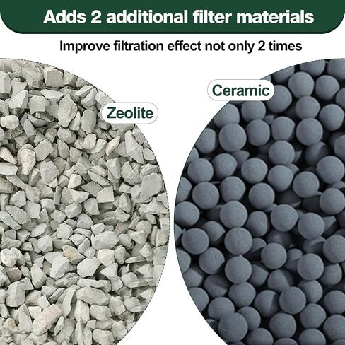 xbbwmrs 8 Count Medium Filter Cartridges Compatible with Tetra Whisper Bio-Bag Filters Medium Replacement Filter Cartridges for Whisper ReptoFilter and 10i IQ10 PF10 Power Filters -Ready to Use in Saudi Arabia