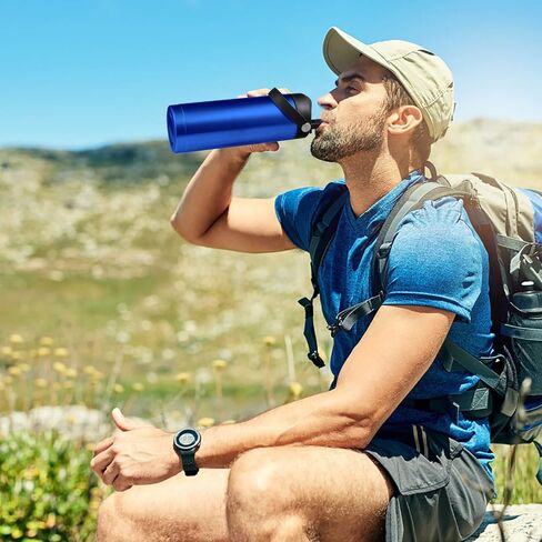 غطاء من القش لـ Yeti Rambler 18 26 36 64 أونصة، غطاء مزود بماصات ومقبض مرن، غطاء بديل لـ Yeti 18oz 26oz 36oz 64oz Rambler غطاء من القش لزجاجة المياه in Kuwait